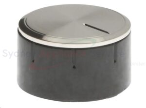 BOSCH KNOB BLACK/STAINLESS STEEL BOSCH - 00614313