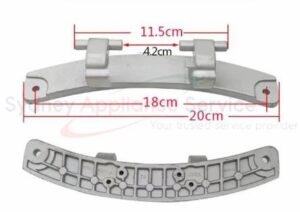 SAMSUNG DRYER HINGE DOOR - DC61-04217A