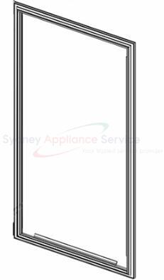 SAMSUNG FRIDGES & FREEZERS GASKET FRE BLACK - DA97-21423B