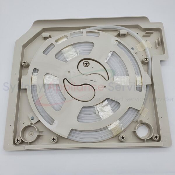 WESTINGHOUSE FRIDGES & FREEZERS TANK & WATERLINE ASSY - 140019809023 - 140019809023 - Part for  -  - Models: 92506082604, 92506082703, 92506088002, 92506088005, 9250608804, 9250608805, 92506088205, 92506088402, 92506088404, 92506091100, 92506091103, 92506091401, 92506091402, 92506091404, 92506091405, EHE5267BC, EHE5267SC, EQE5657BA, WHE6060SB, WQE5650BA, WQE6060BB, WQE6060SB