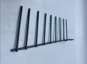 BEKO DISHWASHER LOWER BASKET PLATE HOLDER BACK LEFT1 - 1513590101