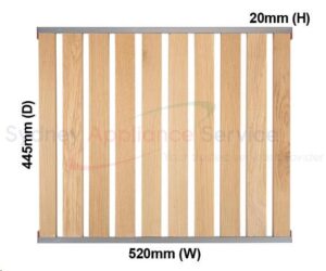 ELECTROLUX FRIDGES & FREEZERS SHELF WIRE V40 BVC - 4055564472