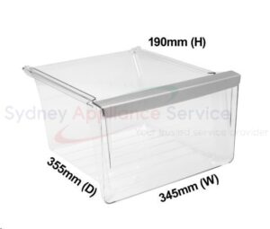 FRIDGES & FREEZERS DRAWER, FREEZER LOWER MDQ90 ASSEMBLY - A12471901