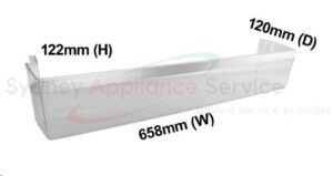ELECTROLUX VACUUM CLEANER BIN DOOR FC BOTTLE 80 2-HOTFOI - 140008053054