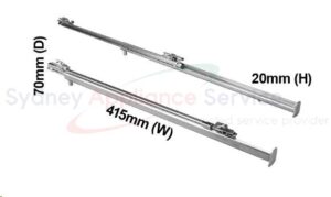 ELECTROLUX SLIDE SINGLE EXT 1 SET SACA - 140181583034