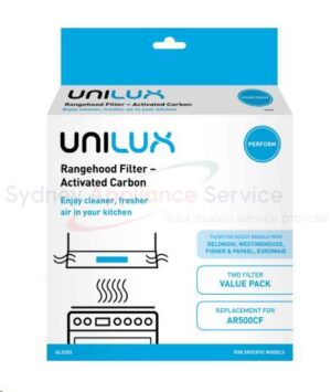 WESTINGHOUSE ACTIVATED CARBON RANGEHOOD FILTER 2-PACK - ULX252