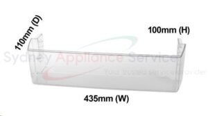 KELVINATOR FRIDGES & FREEZERS BIN DOOR BOTTLE - A02348002
