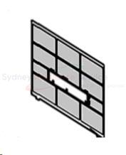 KELVINATOR AIR CON FILTER MAIN SINGLE - 1112220403