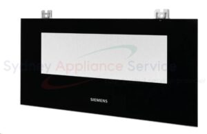 BOSCH GLASS FRONT PANEL STAINLESS STEEL 45CM - 00772013