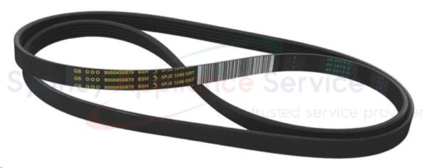 BOSCH WASHING MACHINE BELT DRIVE - 11003842 - 11003842 - Part for  -  - Models: WAK24160AU/01, WAK24160AU/02, WAK24160AU/03, WAK24160AU/04, WAK24161AU/03, WAK24162AU/03, WAK24220AU/01, WAK24220AU/02, WAK24220AU/03, WAT24220AU/01, WAT24261AU/01, WAT24261AU/02, WAT24261AU/04, WAT24261AU/05, WAT24440AU/04, WGA142X0GC/33