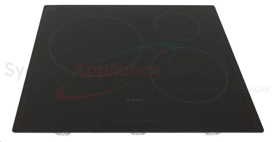 BOSCH GLASS CERAMIC HOB TOP - 00689675 - 00689675 - Part for - - Models: PIL611B18E/01 BOSCH GLASS CERAMIC HOB TOP - 00689675 - 00689675 - Part for - - Models: PIL611B18E/01