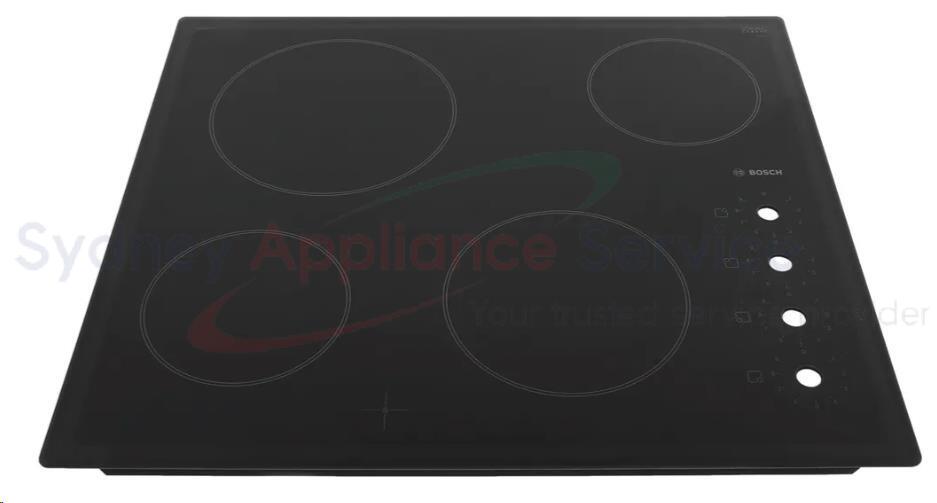 BOSCH COOKTOP GLASS CERAMIC HOB TOP - 00775414 - 00775414 - Part for - - Models: PKE611CA1A/01 BOSCH COOKTOP GLASS CERAMIC HOB TOP - 00775414 - 00775414 - Part for - - Models: PKE611CA1A/01