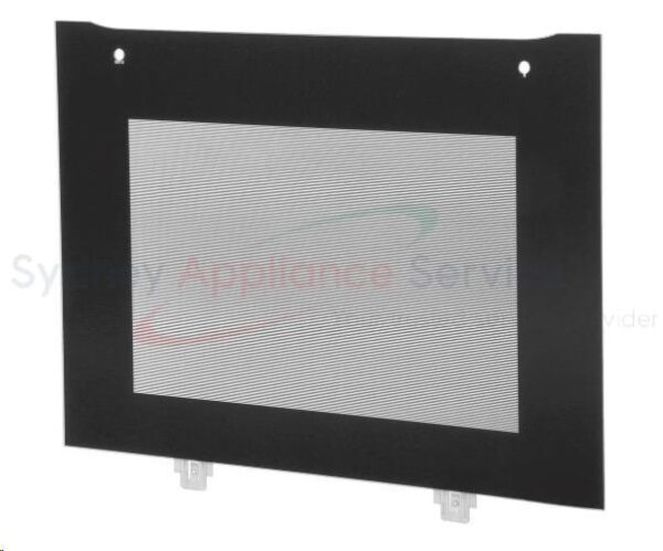 BOSCH OVEN GLASS FRONT PANEL BLACK - 00776029 - 00776029 - Part for  -  - Models: HBG633BS1A/24, HBG633BS1A/35, HBG672BS1A/26, HBG672BS1A/35, HBG6753S1A/35, HBG6753S1A/49, HBG6753S1A/50, HBG675BS1B/50, HBG6767S1A/35, HBG6767S1A/47, HRG6767S2A/35, HRG6767S2A/40, HRG6767S2A/58