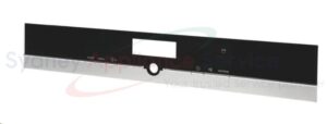 BOSCH OVEN PANEL FACIA STANLESS STEEL / BLACK - 11003682