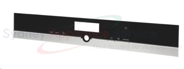 BOSCH OVEN PANEL FACIA STANLESS STEEL / BLACK - 11003682 - 11003682 - Part for  -  - Models: 