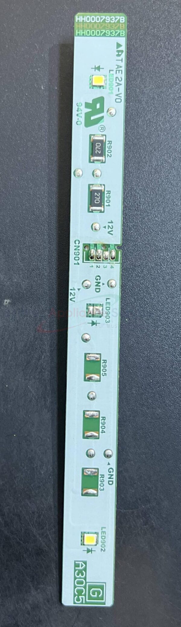 HITACHI FRIDGES & FREEZERS LED-LAMP-R - PTR-VG710P3 202 - PTR-VG710P3 202 - Part for  -  - Models: R-G475PT5GGR, R-V405PT5, R-VG405PT5GPW, R-VG475PT5GBK, R-VG475PT5GPW, R-W610PT5GBK, R-W610PT5GGR, R-W610PT5GPW