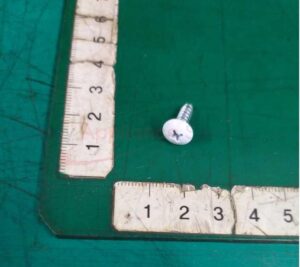 SAMSUNG SCREW-TAPPING;SWRCH18A;ZPC(WHT);L12;M4;T - 6002-001406
