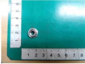 SAMSUNG AIR DRESSER NUT-HEXAGON FLANGE;M6;ZPC(WHT);STS304;FL - 6021-001580