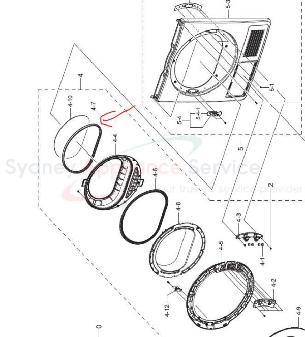 SAMSUNG DRYER SEAL AIR - DC62-00736B - DC62-00736B - Part for  -  - Models: 0000, 0000, 0000, 0000, 0000, 0000, 0000, 0000, 0000, 0000, 0000, 0000, 0000, 0001, 0001, 0001, 0001, 0001, 0001, 0001, 0003, DV80T5420AB/SA, DV80T5420AW/SA, DV80T6420LE/SA, DV80TA420DE/SA, DV90BB7440GWSA, DV90BB9440GBSA, DV90BB9440GHSA, DV90DGC4A0AESA, DV90T6440LB/SA, DV90T6440LE/SA, DV90T7440BT/SA, DV90T8440SB/SA, DV90T8440SH/SA, DV90T8440SX/SA, DV91T6440LE/SA, RF65DB965322SA