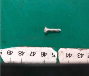 SAMSUNG WASHING MACHINE SCREW-TAPPING;PH;+;NO;2S;M3;L12;PASS;STS - 6002-001520