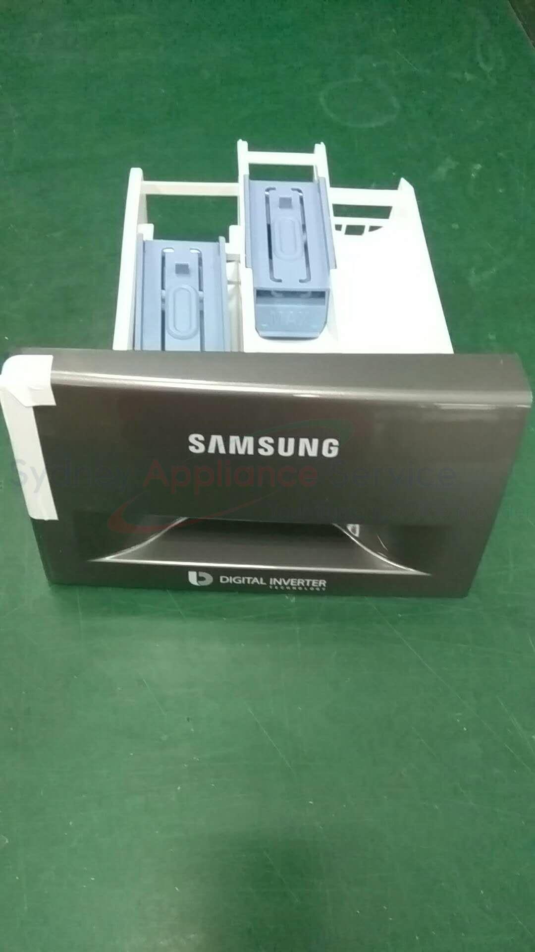 SAMSUNG WASHING MACHINE DRAWER ASSY - DC97-17310C - DC97-17310C - Part for - - Models: 0001, WW85K6410QX/SA SAMSUNG WASHING MACHINE DRAWER ASSY - DC97-17310C - DC97-17310C - Part for - - Models: 0001, WW85K6410QX/SA