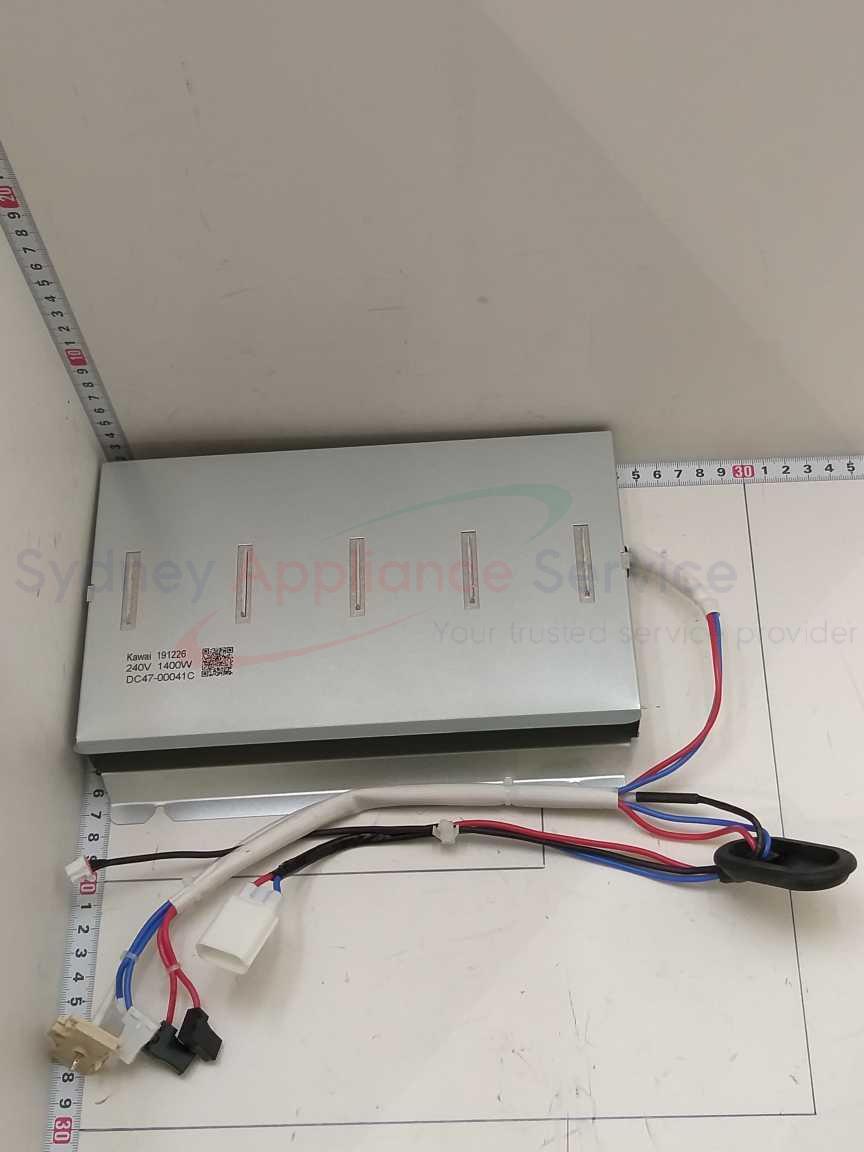 SAMSUNG DRYER HEATER DRY;AC240V;TCO 2EA CONNECT;1400W; - DC47-00041C - DC47-00041C - Part for - - Models: 0000, 0000, 0051, 0052, DV10B9750CV/SA, DV10T9720SV/SA SAMSUNG DRYER HEATER DRY;AC240V;TCO 2EA CONNECT;1400W; - DC47-00041C - DC47-00041C - Part for - - Models: 0000, 0000, 0051, 0052, DV10B9750CV/SA, DV10T9720SV/SA