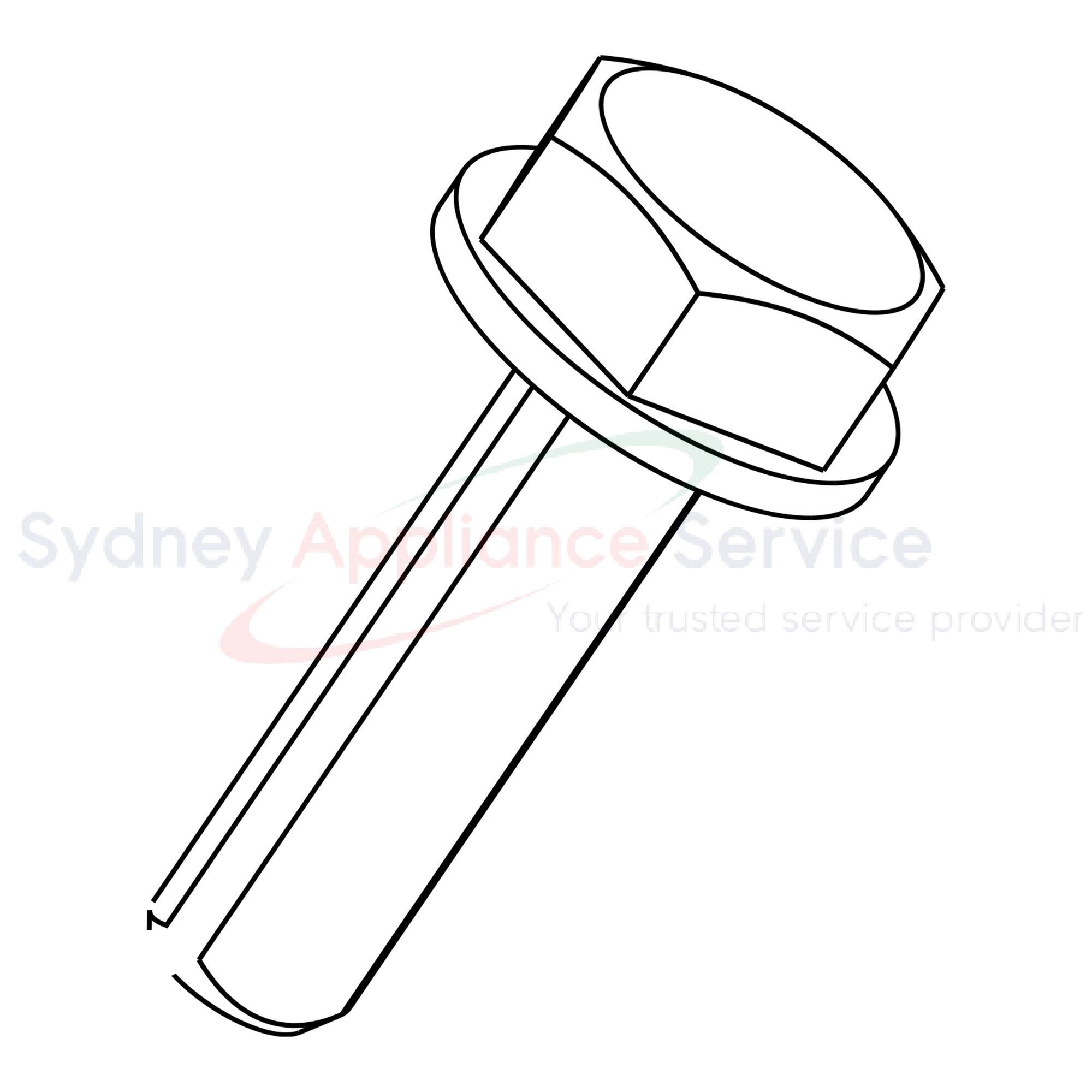 WESTINGHOUSE DRYER SCREW;M4X1.75X14 - 1331238012 - 1331238012 - Part for - - Models: 91600210301, 91600213900, 91600213901, 91600214001, 91600214100, 91600214101, 91600214201, 91600214301, 91600220400, 91600220500, EDV605H3WB, EDV605HQWA, EDV705H3WB, WDV457H3WB, WDV556N3WB, WDV656N3WB WESTINGHOUSE DRYER SCREW;M4X1.75X14 - 1331238012 - 1331238012 - Part for - - Models: 91600210301, 91600213900, 91600213901, 91600214001, 91600214100, 91600214101, 91600214201, 91600214301, 91600220400, 91600220500, EDV605H3WB, EDV605HQWA, EDV705H3WB, WDV457H3WB, WDV556N3WB, WDV656N3WB