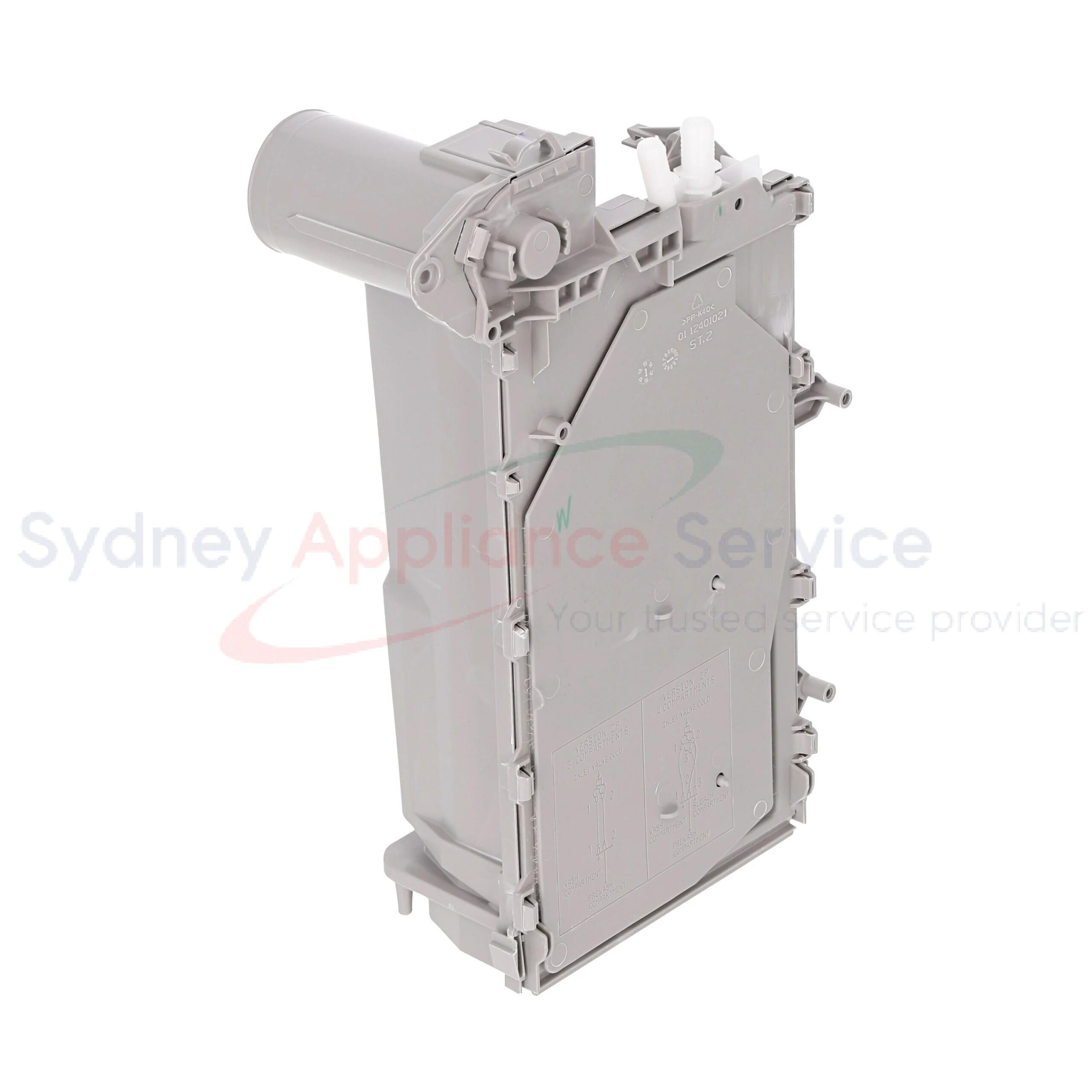 ELECTROLUX WASHING MACHINE DISPENSER;DETERGENT;ASSEMBLY;LONG;WM - 1325942520 - 1325942520 - Part for - - Models: 91490093402, 91492231101, 91492231201, 91492232801, 91492233000, EWF1042R7WB (91490093401), EWF1042R7WB (91490093403), EWF1042R7WB (EWF1042R7WB), EWF1043R7SC (91492215300), EWF1043R7WC (91492213500), EWF104R9SCS (91492231300), EWF8023P5WC (91492209000), EWF8023P5WCS (91492230800), EWF8024Q5WB (91490090201), EWF9024Q5WB (91490090301), EWF9042R7WB (91490093301), EWF9042R7WB (91490093302), EWF9042R7WB (91490093303), EWF9043R7WC (91492213300), WWF1044M7SA (91492210300), WWF8024M5WAS (91492232600), WWF8024M5WAS (91492232900), WWF9024M5WAS (91492232700), WWF9024M5WAS (91492232701) ELECTROLUX WASHING MACHINE DISPENSER;DETERGENT;ASSEMBLY;LONG;WM - 1325942520 - 1325942520 - Part for - - Models: 91490093402, 91492231101, 91492231201, 91492232801, 91492233000, EWF1042R7WB (91490093401), EWF1042R7WB (91490093403), EWF1042R7WB (EWF1042R7WB), EWF1043R7SC (91492215300), EWF1043R7WC (91492213500), EWF104R9SCS (91492231300), EWF8023P5WC (91492209000), EWF8023P5WCS (91492230800), EWF8024Q5WB (91490090201), EWF9024Q5WB (91490090301), EWF9042R7WB (91490093301), EWF9042R7WB (91490093302), EWF9042R7WB (91490093303), EWF9043R7WC (91492213300), WWF1044M7SA (91492210300), WWF8024M5WAS (91492232600), WWF8024M5WAS (91492232900), WWF9024M5WAS (91492232700), WWF9024M5WAS (91492232701)