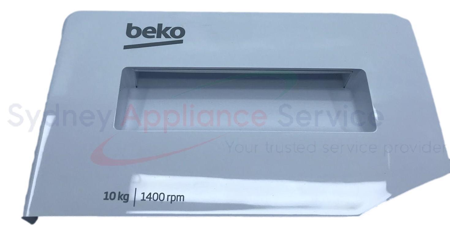 BEKO WASHING MACHINE DRAWER PANEL - 2420709715 - 2420709715 - Part for - - Models: 7164141800, BFL1010W BEKO WASHING MACHINE DRAWER PANEL - 2420709715 - 2420709715 - Part for - - Models: 7164141800, BFL1010W