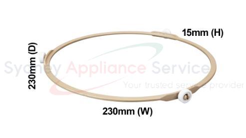 WESTINGHOUSE MICROWAVE RING ROTATING TURNTABLE - 4055108981 - 4055108981 - Part for - - Models: WESTINGHOUSE MICROWAVE RING ROTATING TURNTABLE - 4055108981 - 4055108981 - Part for - - Models: