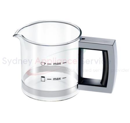MIELE COFFEE MACHINE GLASS JUG - 6154421 - 6154421 - Part for - - Models: MIELE COFFEE MACHINE GLASS JUG - 6154421 - 6154421 - Part for - - Models: