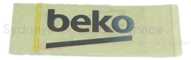 BEKO BEKO STAINLESS STEEL LOGO - 5737560100 - 5737560100 - Part for - - Models: 7273742412, 7293642411, 8700000208, DN151120 BEKO BEKO STAINLESS STEEL LOGO - 5737560100 - 5737560100 - Part for - - Models: 7273742412, 7293642411, 8700000208, DN151120
