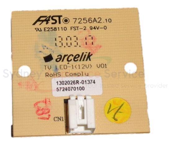 BEKO ATK LED BOARD 12V - 5724070100 - 5724070100 - Part for - - Models: 7273742412, DN151120 BEKO ATK LED BOARD 12V - 5724070100 - 5724070100 - Part for - - Models: 7273742412, DN151120
