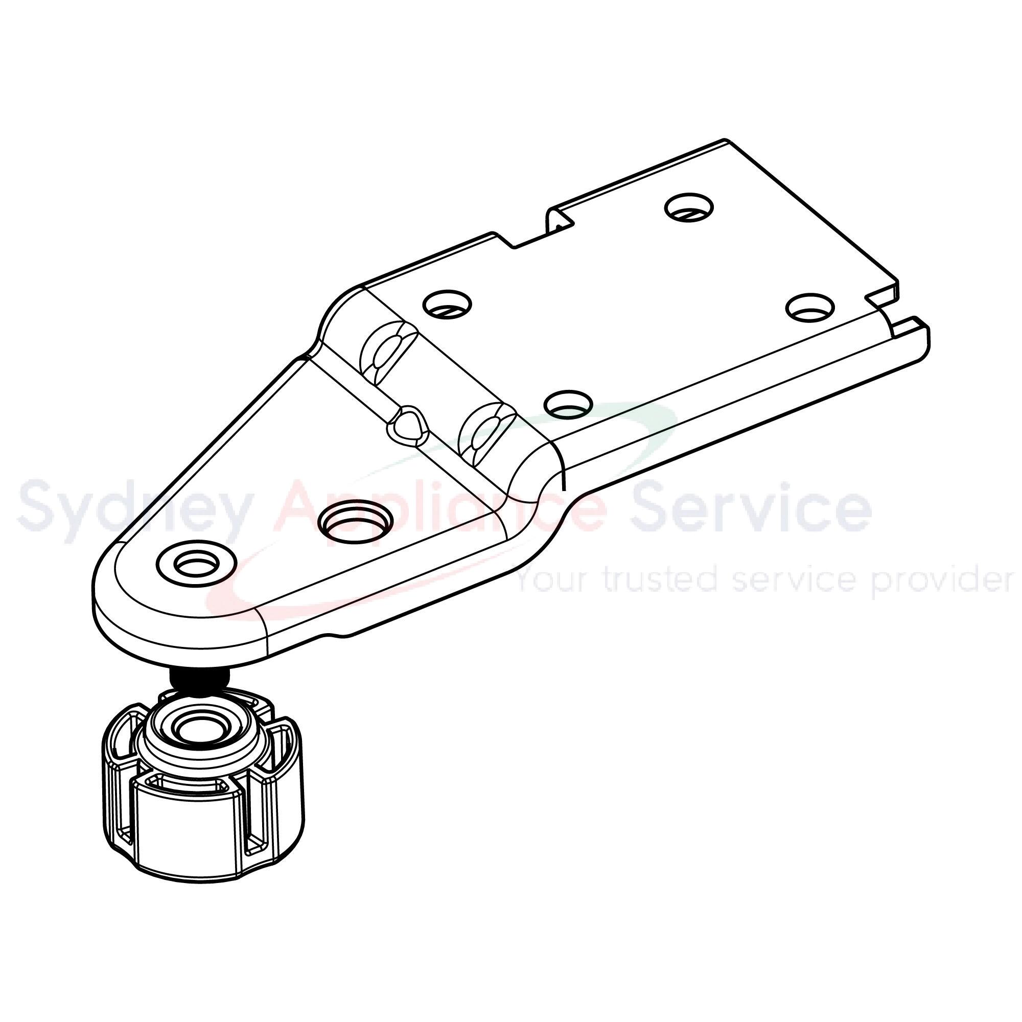 ELECTROLUX FRIDGES & FREEZERS FOOT LH ASSY - A01829601 - A01829601 - Part for - - Models: 92506053500, 92506053701, 92506087101, EHE5267SA-D (92506011400), WHE5200SA-D (92506003001), WHE6000SA-D (92506025402), WHE6060SA-D (92506025501), WRB5004SC (92506087302), WRB5004SC-L (92506087402), WRB5004WC-L (92506087201), WTB4600WC (92506083203) ELECTROLUX FRIDGES & FREEZERS FOOT LH ASSY - A01829601 - A01829601 - Part for - - Models: 92506053500, 92506053701, 92506087101, EHE5267SA-D (92506011400), WHE5200SA-D (92506003001), WHE6000SA-D (92506025402), WHE6060SA-D (92506025501), WRB5004SC (92506087302), WRB5004SC-L (92506087402), WRB5004WC-L (92506087201), WTB4600WC (92506083203)