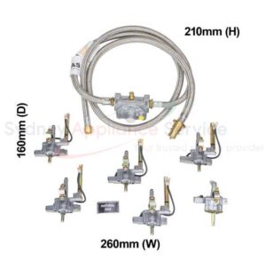 BBQ BEEFEATER BBQ GAS CONVERSION KIT LPG TO NG-SERIES 1500/2000-BSB2040SA - 900404014