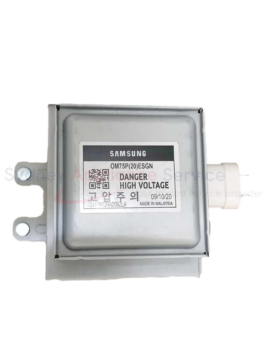 SAMSUNG MICROWAVE MAGNETRON ASSY - OM75P(20)ESGN - OM75P(20)ESGN - Part for - - Models: 0000, MC35J8088LT/SA SAMSUNG MICROWAVE MAGNETRON ASSY - OM75P(20)ESGN - OM75P(20)ESGN - Part for - - Models: 0000, MC35J8088LT/SA