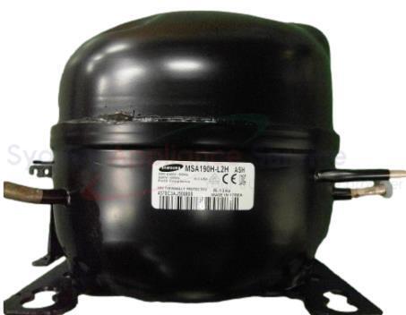 SAMSUNG FRIDGES & FREEZERS COMPRESSOR ASSY- R134A - MSA190HL2H/ASH - MSA190HL2H/ASH - Part for - - Models: SAMSUNG FRIDGES & FREEZERS COMPRESSOR ASSY- R134A - MSA190HL2H/ASH - MSA190HL2H/ASH - Part for - - Models: