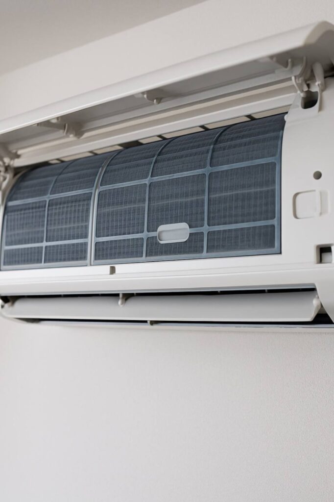 air con filter location