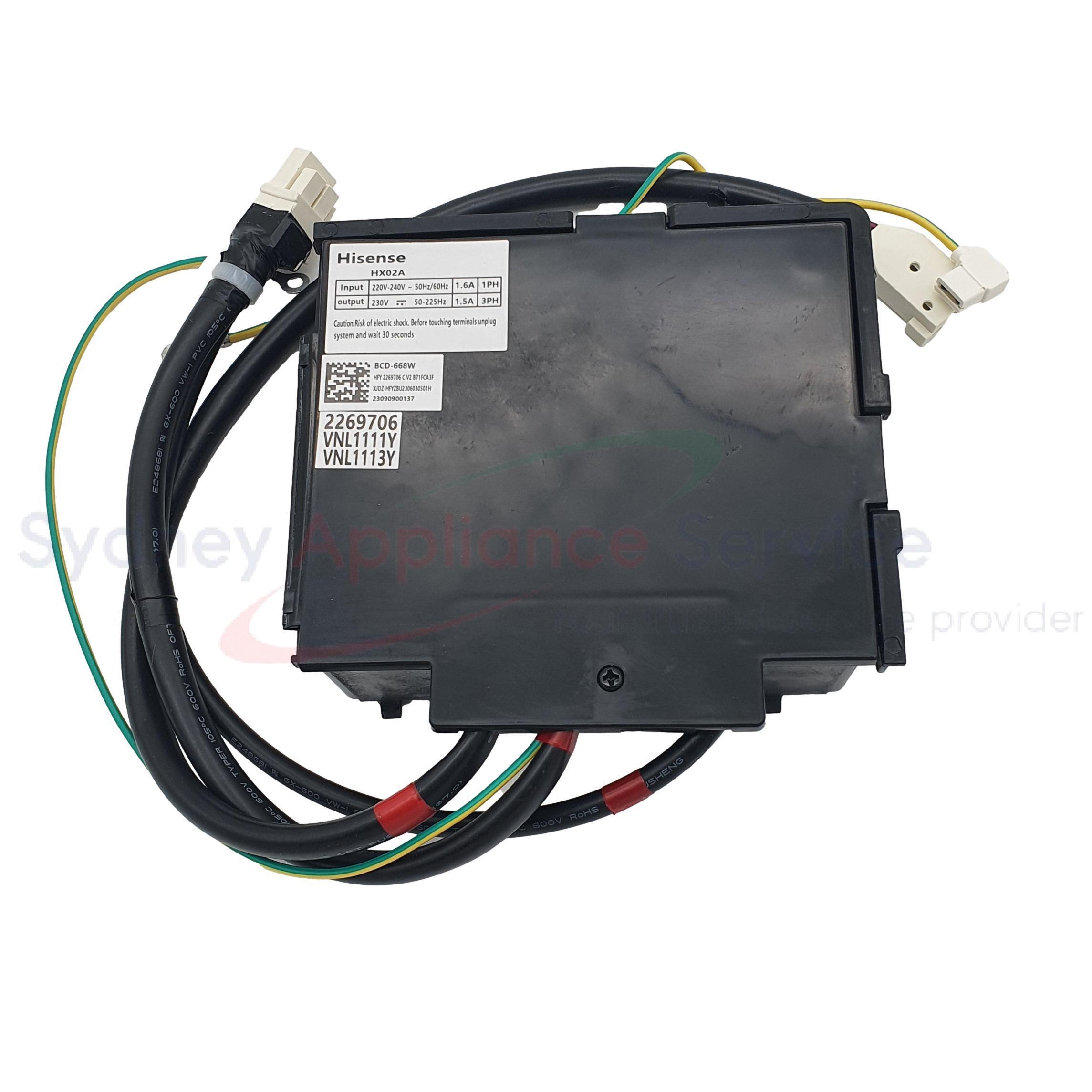 HISENSE ELECTRIC CONTROLLER PARTS - K2269706 - K2269706 - Part for - - Models: HRSBS652B HISENSE ELECTRIC CONTROLLER PARTS - K2269706 - K2269706 - Part for - - Models: HRSBS652B