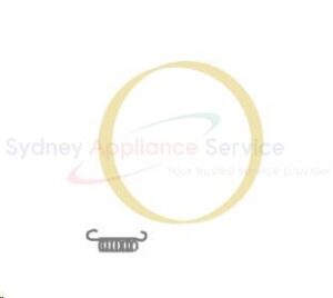 ELECTROLUX DRYER GASKET SEAL & SPRING REAR KIT DRUM - 4055615019