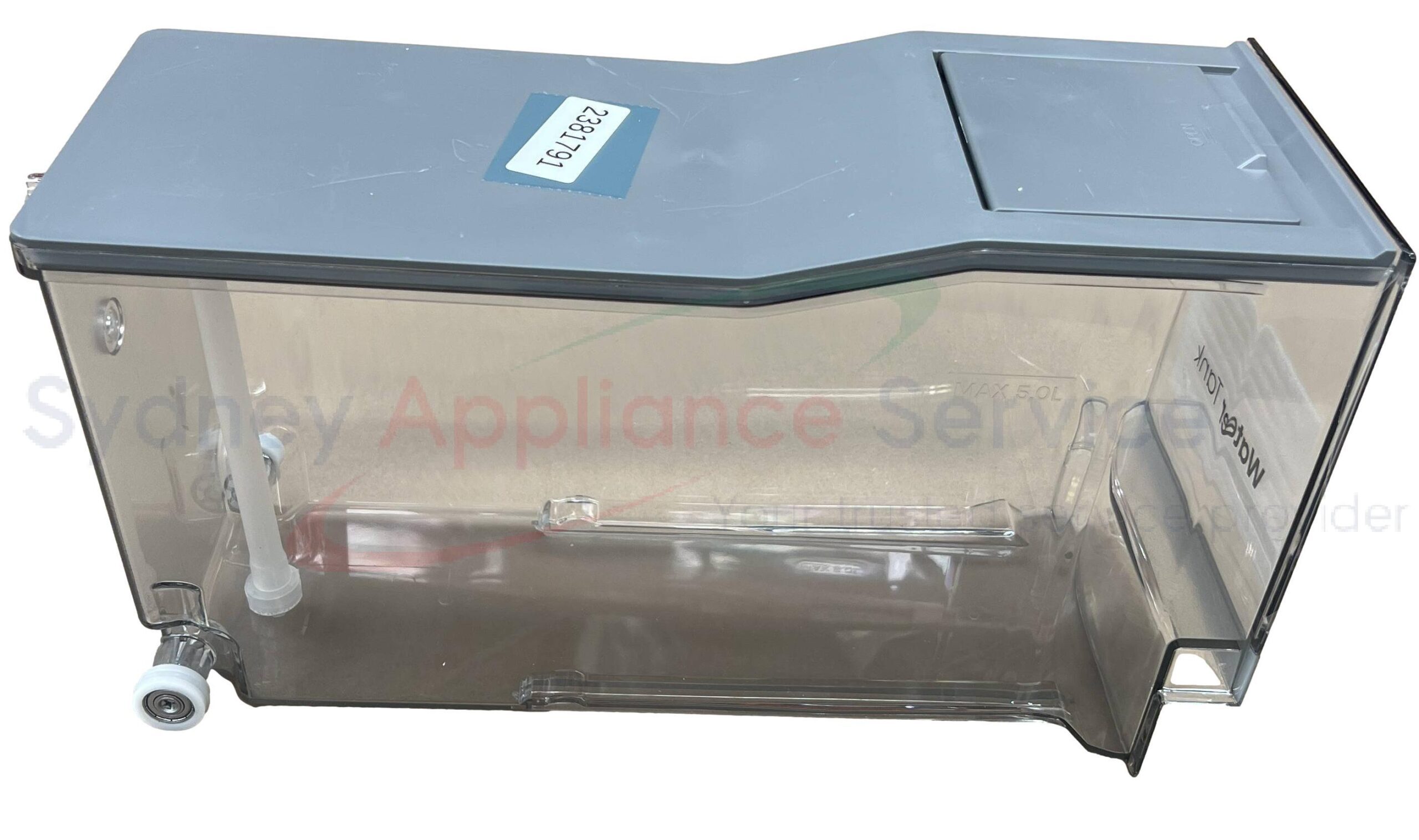 FRIDGES & FREEZERS WATER TANK ASSY - K2381791 - K2381791 - Part for - - Models: B32U9, B41N7, B46NZ, B4KSV, B4LS2, B4X3W, B5DSP, B6T6D, B6T8E, B7U7H, B89AW, B89AX, B8HLW, B8KSU, HRCD640TBW, HRCD640TSW FRIDGES & FREEZERS WATER TANK ASSY - K2381791 - K2381791 - Part for - - Models: B32U9, B41N7, B46NZ, B4KSV, B4LS2, B4X3W, B5DSP, B6T6D, B6T8E, B7U7H, B89AW, B89AX, B8HLW, B8KSU, HRCD640TBW, HRCD640TSW