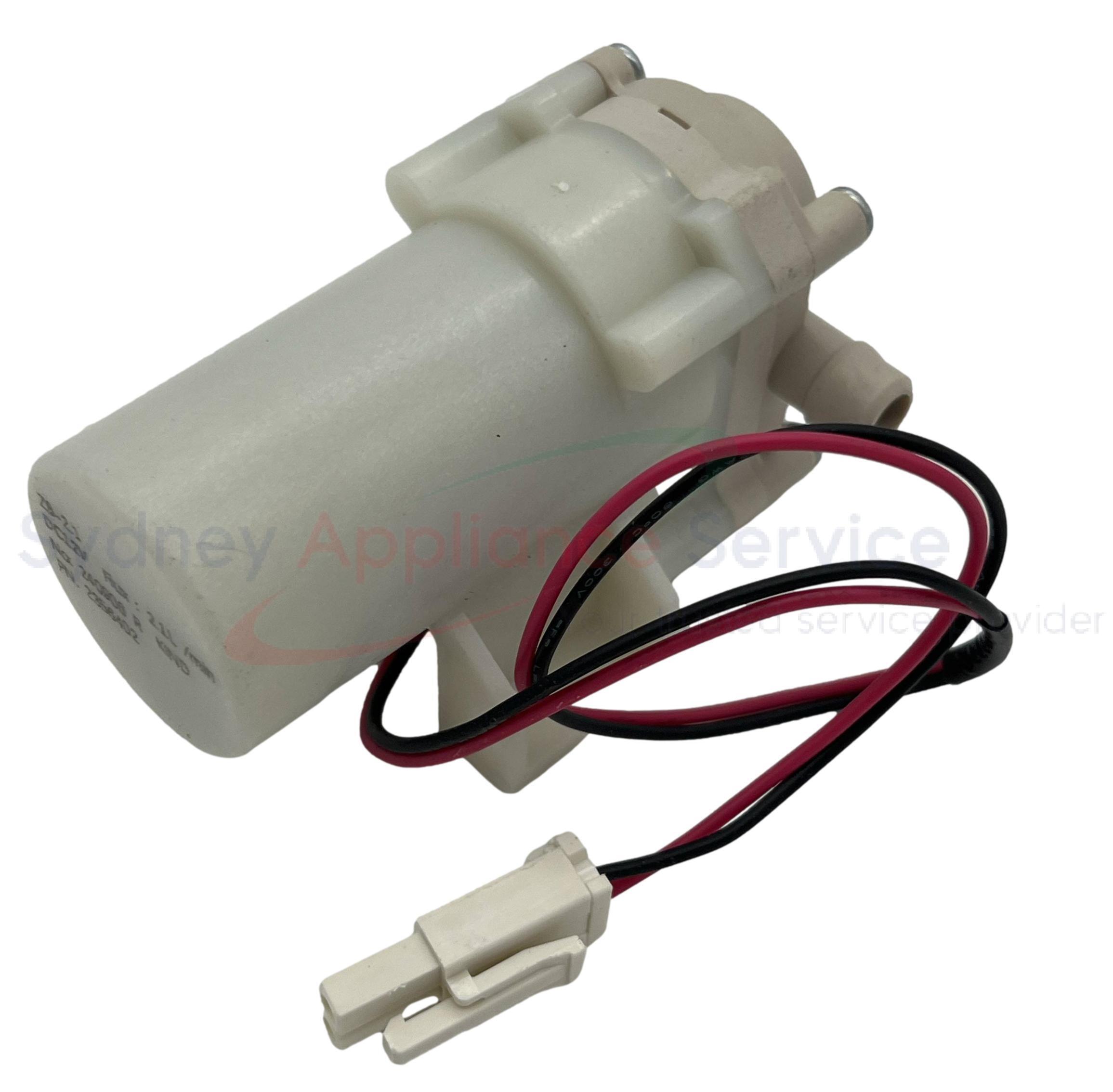 HISENSE FRIDGES & FREEZERS WATER SUPPLY PUMP - K2356402 - K2356402 - Part for - - Models: HRCD640TSW HISENSE FRIDGES & FREEZERS WATER SUPPLY PUMP - K2356402 - K2356402 - Part for - - Models: HRCD640TSW