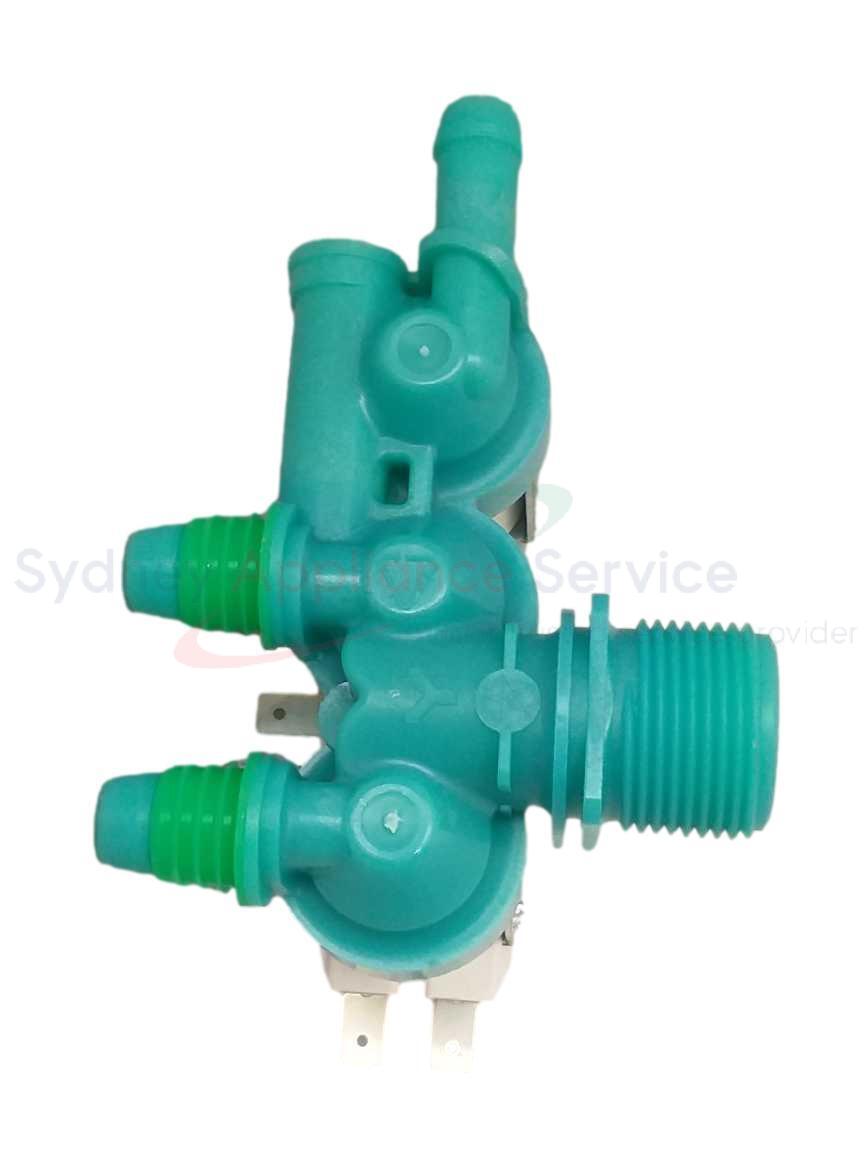 SAMSUNG WASHING MACHINE VALVE WATER COLD - DC62-00266L - DC62-00266L - Part for - - Models: 0002, WA90CG6745BVSA SAMSUNG WASHING MACHINE VALVE WATER COLD - DC62-00266L - DC62-00266L - Part for - - Models: 0002, WA90CG6745BVSA