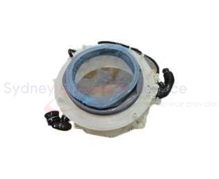 SAMSUNG WASHING MACHINE SEMI TUB FRONT ASSY - DC97-18555K - DC97-18555K - Part for - - Models: 0000, 0001, WW85K5410WW/SA SAMSUNG WASHING MACHINE SEMI TUB FRONT ASSY - DC97-18555K - DC97-18555K - Part for - - Models: 0000, 0001, WW85K5410WW/SA
