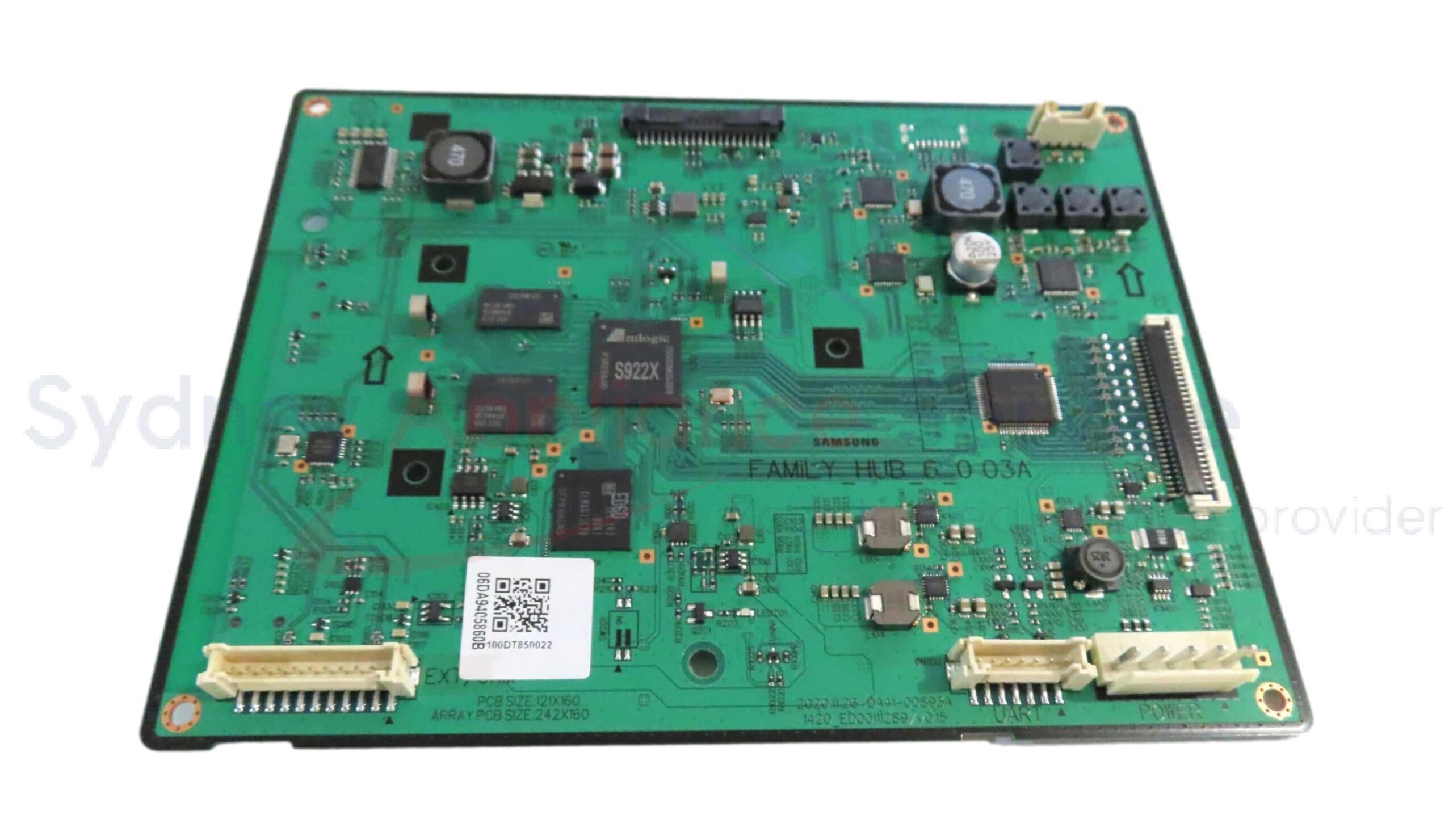 SAMSUNG FRIDGES & FREEZERS MAIN PCB (FAMILY HUB) ASSY - DA94-05860B - DA94-05860B - Part for - - Models: 0000, 0000, 0000, 0000, 0001, 0001, 0001, 0001, 0002, 0002, 0002, 0002, 0003, 0003, 0003, 0003, 0004, 0004, 0004, 0004, 0005, 0005, 0005, 0005, 0006, 0006, 0006, 0006, 0007, 0007, 0007, 0007, 0008, 0008, 0008, 0008, 0009, 0009, 0009, 0009, 0010, 0010, 0010, 0010, 0011, 0011, 0011, 0011, 0012, 0012, 0012, 0012, 0013, 0013, 0013, 0013, 0014, 0014, 0014, 0014, 0015, 0015, 0015, 0015, 0016, 0016, RF65A9770B1/SA, RF71A9770B1/SA, SRF9300BFH, SRF9700BFH SAMSUNG FRIDGES & FREEZERS MAIN PCB (FAMILY HUB) ASSY - DA94-05860B - DA94-05860B - Part for - - Models: 0000, 0000, 0000, 0000, 0001, 0001, 0001, 0001, 0002, 0002, 0002, 0002, 0003, 0003, 0003, 0003, 0004, 0004, 0004, 0004, 0005, 0005, 0005, 0005, 0006, 0006, 0006, 0006, 0007, 0007, 0007, 0007, 0008, 0008, 0008, 0008, 0009, 0009, 0009, 0009, 0010, 0010, 0010, 0010, 0011, 0011, 0011, 0011, 0012, 0012, 0012, 0012, 0013, 0013, 0013, 0013, 0014, 0014, 0014, 0014, 0015, 0015, 0015, 0015, 0016, 0016, RF65A9770B1/SA, RF71A9770B1/SA, SRF9300BFH, SRF9700BFH
