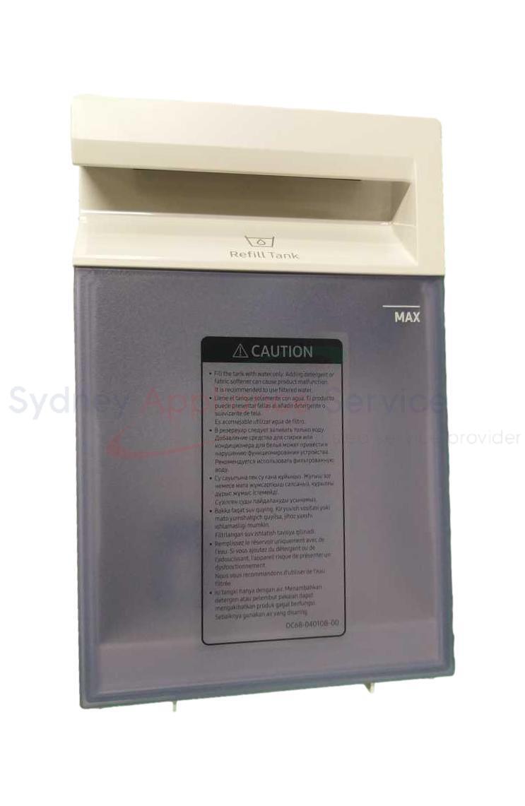 SAMSUNG AIR DRESSER WATER TANK-STEAM;DF60R8600CG;ENGLI ASSY - DC97-21245B - DC97-21245B - Part for - - Models: 0000, 0001, 0002, 0003, 0004, DF60R8200WG/SA SAMSUNG AIR DRESSER WATER TANK-STEAM;DF60R8600CG;ENGLI ASSY - DC97-21245B - DC97-21245B - Part for - - Models: 0000, 0001, 0002, 0003, 0004, DF60R8200WG/SA