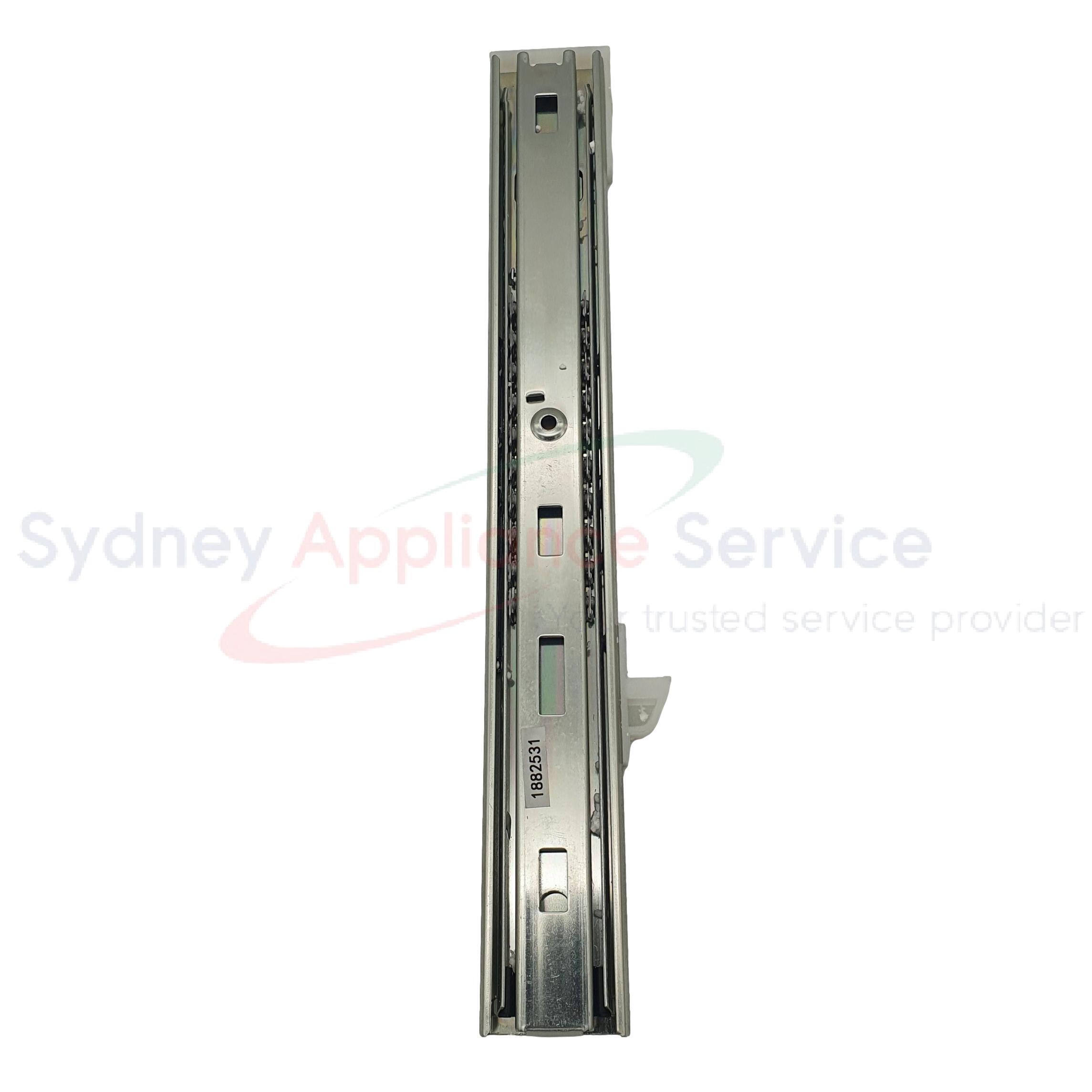 HISENSE FRIDGES & FREEZERS RIGHT GUIDED RAIL PART FOR DRAWER - K1882531 - K1882531 - Part for - - Models: B4F6S, B4Q4X, B4X3T, B5DSM, B64D3, B6BGV, B6HFV, B787L, B78JS, B7QEC, B7S8B, B8YT1, B99MY, B9G1L, B9L54, BAJ2Q, BAMUM, BAZ5W, BAZ5Y, BAZ5Z, BBE5L, HRFD535BW, HRFD560BW, HRFD560SW, HRFD634BW HISENSE FRIDGES & FREEZERS RIGHT GUIDED RAIL PART FOR DRAWER - K1882531 - K1882531 - Part for - - Models: B4F6S, B4Q4X, B4X3T, B5DSM, B64D3, B6BGV, B6HFV, B787L, B78JS, B7QEC, B7S8B, B8YT1, B99MY, B9G1L, B9L54, BAJ2Q, BAMUM, BAZ5W, BAZ5Y, BAZ5Z, BBE5L, HRFD535BW, HRFD560BW, HRFD560SW, HRFD634BW