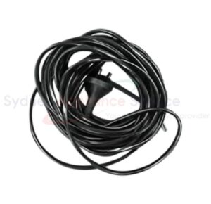 SAMSUNG VACUUM CLEANER POWER CORD-AT;H05V2V2H2-F 2X1.0MM2;BLK;A - 3903-000512