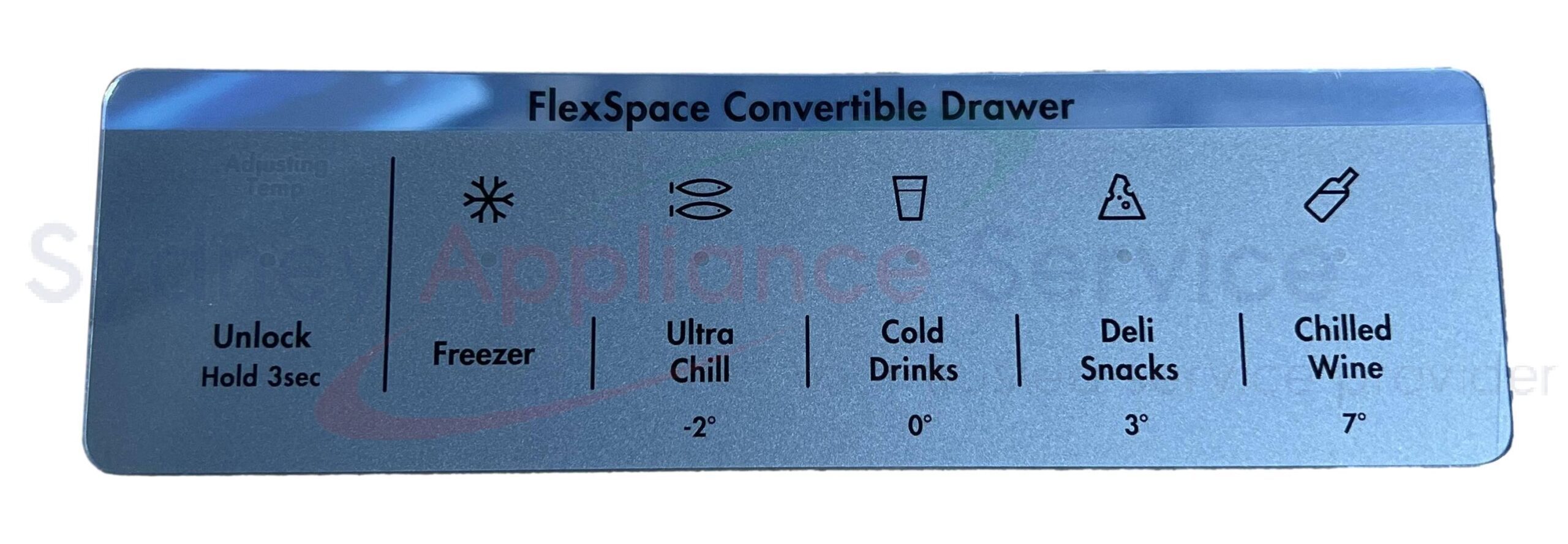 WESTINGHOUSE FRIDGES & FREEZERS FASCIA UI VCZ EXT WH MD36 - 140050489388 - 140050489388 - Part for - - Models: WESTINGHOUSE FRIDGES & FREEZERS FASCIA UI VCZ EXT WH MD36 - 140050489388 - 140050489388 - Part for - - Models: