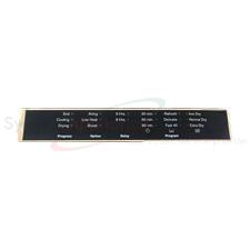 DRYER ELECTROLUX DRYER REVERSE DECAL STICKER-EDV5552/6552 - A00127304